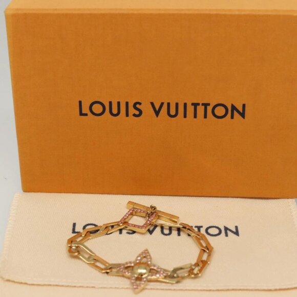 LOUIS VUITTON Bracelet Collier Power Bracelet metal Gold - Picture 1 of 16